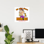 Pokerspelers Poster (Thuiskantoor)