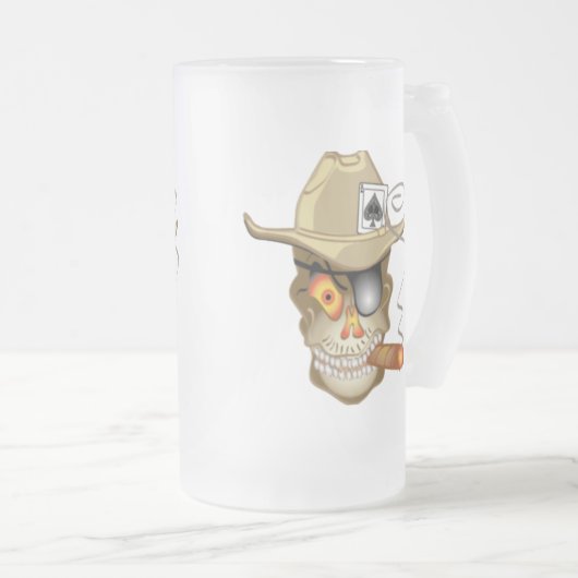 POKERTOURNATIES Mok glasbier (Voorkant rechts)