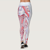 POKERVLAK LEGGINGS (Achterkant)