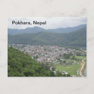 Pokhara, Nepal Briefkaart