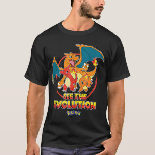PokO ©mon - Charmander ziet de evolutie-Tanktop T-shirt