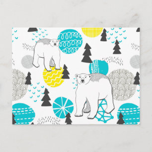 Polair beer briefkaart