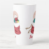 Polair Beer dat de rode tas van Santa's Mok bekijk (Voorkant)