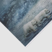 Polair Beer en kubussen Tissuepapier (Detail)