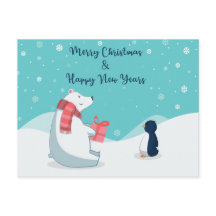 Polair Beer en pinguïn!