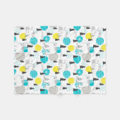 Polair beer fleece deken (Voorkant (Horizontaal))