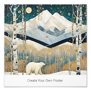 Polair Beer Foto Afdruk