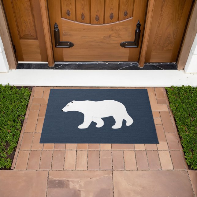 Polair Beer Grote Doormat Deurmat (Buiten)