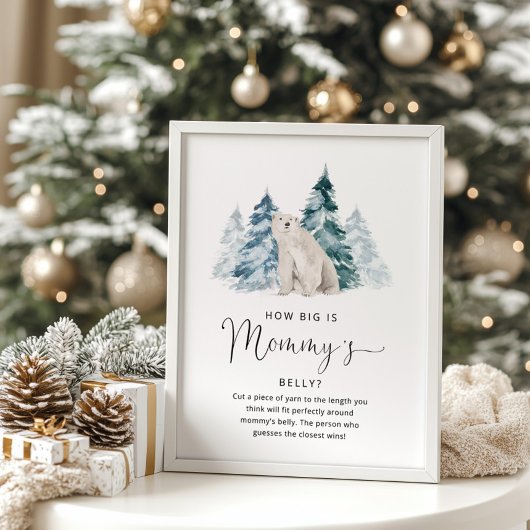 Polair beer hoe groot is het poster van mama's bui