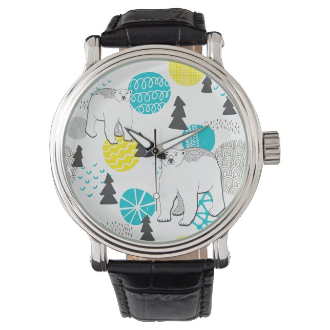 Polair beer horloge (Voorkant)