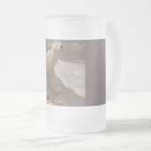 Polair beer in sneeuw  illustratie matglas bierpul (Voorkant rechts)