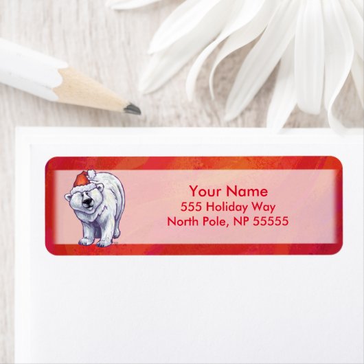 Polair Beer Kerstmis op rood Etiket (Insitu)