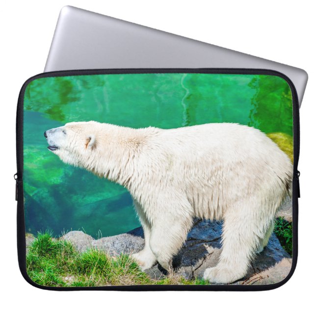 Polair beer laptop sleeve (Voorkant)