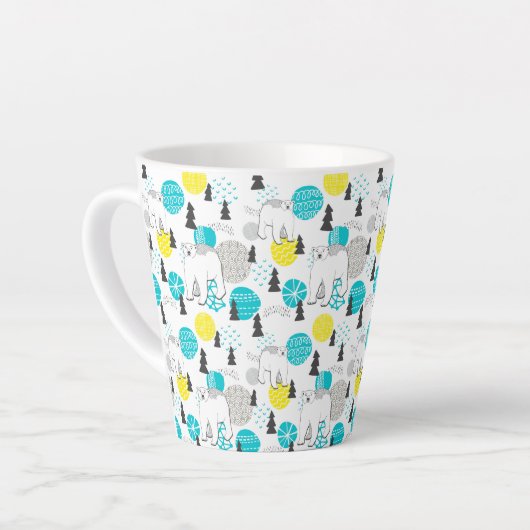 Polair beer latte mok (Linkerhoek)