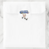 Polair Beer Mini Mite Hockey Tshirts en cadeaus Ronde Sticker (Tas)