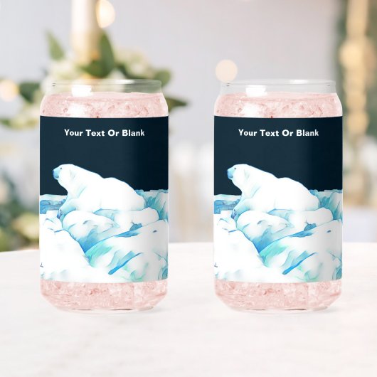 Polair Beer op ijs Blikvorm Glas (Insitu (Huwelijk))