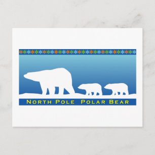 Polair Beer op ijs Briefkaart