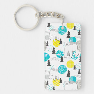 Polair beer sleutelhanger