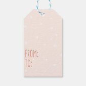 Polair beer - Warmgewas - kerstcadeautje Label Cadeaulabel (Achterkant)