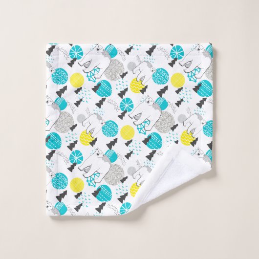 Polair beer washandje (Wasdoekje)