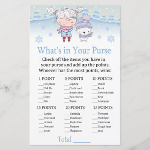 polair beer Wat zit er in je handtas?