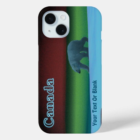 Polair licht Beer Case-Mate iPhone Case (Achterkant)