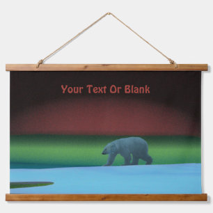 Polair licht Beer Hangend Wandkleed