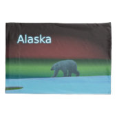 Polair licht Beer Kussensloop (Achterkant)