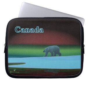 Polair licht Beer Laptop Sleeve