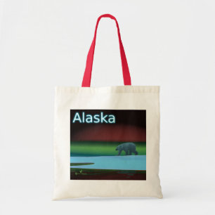 Polair licht Beer Tote Bag