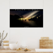 Polair licht poster (Keuken)