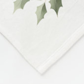 Polaire 12 Jours de Noël Thème Couverture hiver (Coin)