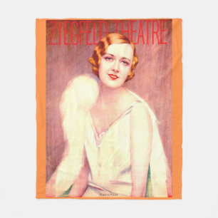 Polaire 1928 Ziegfeld Théâtre couverture Marilyn Miller