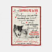 Polaire À ma couverture de femme (Devant)