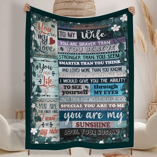 Polaire À ma couverture femme, couverture d'amour, coeur