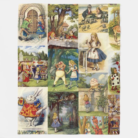 Polaire Alice dans la couverture du pays des merveilles (Devant)