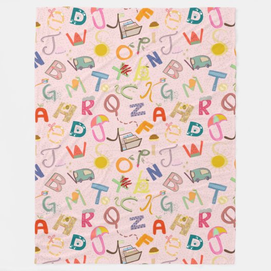 Polaire Alphabets flotteur couverture (Devant)