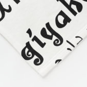 Polaire Amour langue étrangère couverture (Coin)