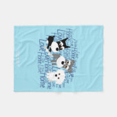 Polaire Amour, maison - couverture faite sur commande 1 (Devant (Horizontal))