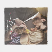 Polaire Amour moderne customisé minimum 1 couverture photo (Devant (Horizontal))