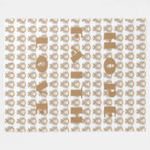 Polaire Ange du ruban anticancer de l'ambre couverture de (Devant (Horizontal))