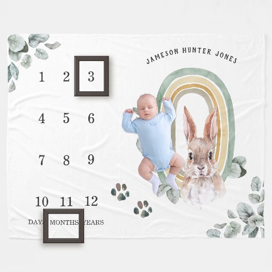 Polaire Animaux de la forêt | Couverture de naissance pour