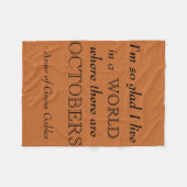 Polaire Anne de couverture verte d'ouatine d'automne de (Devant (Horizontal))