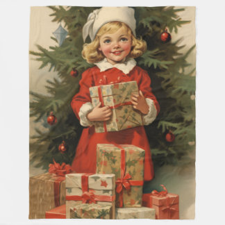 Polaire Antique couverture de Noël du passé