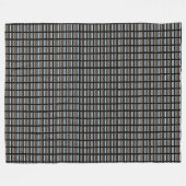 Polaire Argent sur couverture noire (Devant (Horizontal))