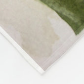 Polaire Art d'aquarelle d'iris - couverture de bébé (Coin)