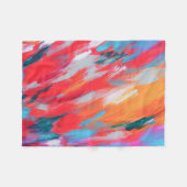 Polaire Artwork Acrylique Palette Abstraite | Couverture P (Devant (Horizontal))