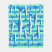 Polaire Attaque de requin Jetez la couverture (Devant)