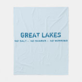 Polaire Aucun sel, aucuns requins, aucune couverture de (Devant)