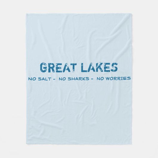 Polaire Aucun sel, aucuns requins, aucune couverture de (Devant)